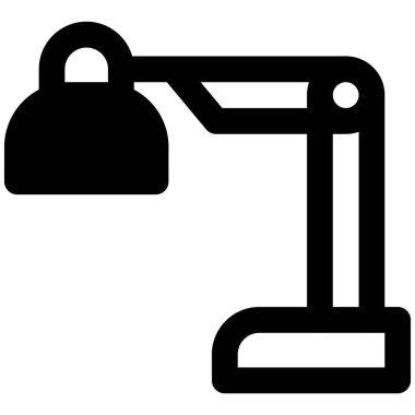 Bir masayı aydınlatmak için kullanılan lamba.