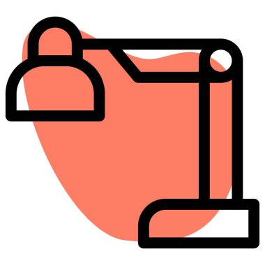 Bir masayı aydınlatmak için kullanılan lamba.