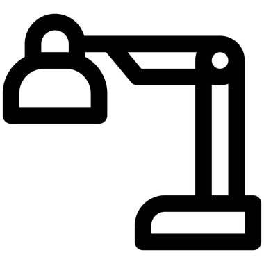 Bir masayı aydınlatmak için kullanılan lamba.