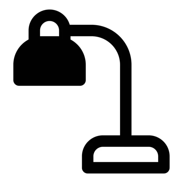 Портативная Лампа Столе — стоковый вектор