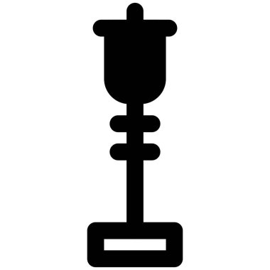 Bahçe ışıkları için uzun boy lamba