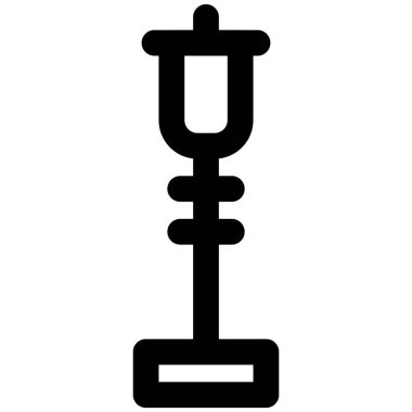 Bahçe ışıkları için uzun boy lamba