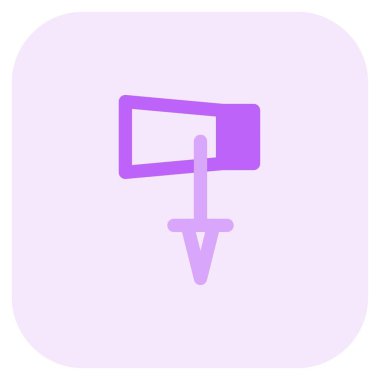 Bahçe lambası sokak lambası direğine takıldı