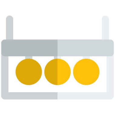 Salon içi için asma ışıkları ayarlandı