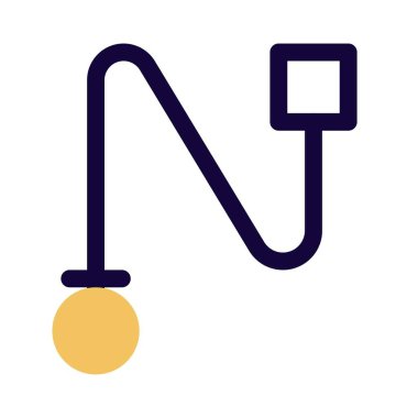 Koridor için duvara monte edilmiş asma lambası tasarımı