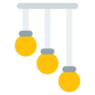 Sallanan ışıklar için sarkacın esinlendiği tasarım