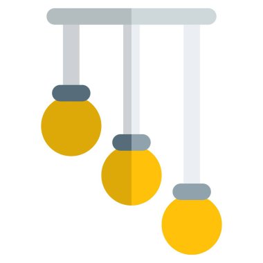 Sallanan ışıklar için sarkacın esinlendiği tasarım