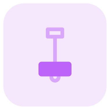 Oda dekoru olarak kullanılan zarif asma ışığı.