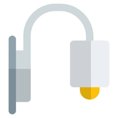 Sconce, dekoratif bir duvar lambası..