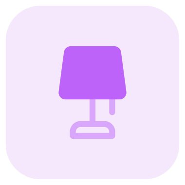 Sehpa için zarif bir abajur tasarımı