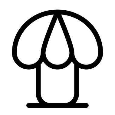 Oda dekoru olarak kullanılan kubbe şekilli lamba.