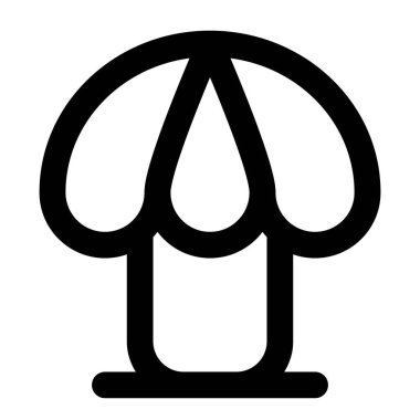 Oda dekoru olarak kullanılan kubbe şekilli lamba.