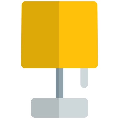 Bütünleşik şalterli elektrikli abajur.