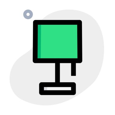 Bütünleşik şalterli elektrikli abajur.