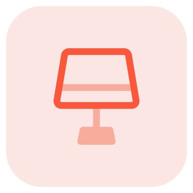 Oturma alanı için klasik masa lambası