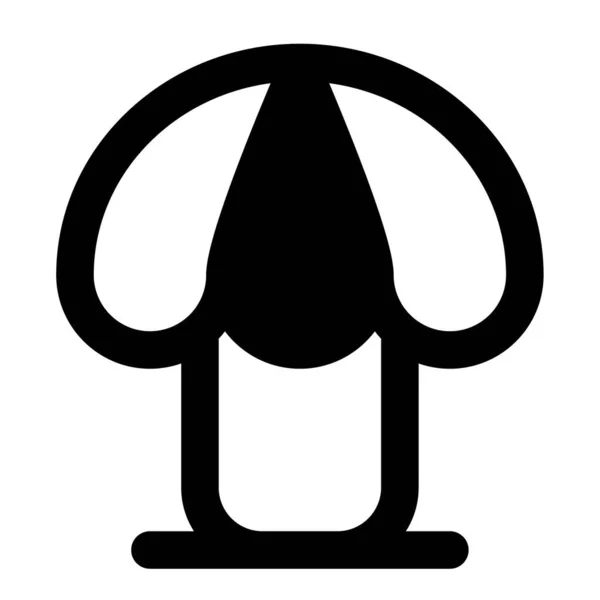 Купольная Лампа Используется Качестве Декора Комнаты — стоковый вектор