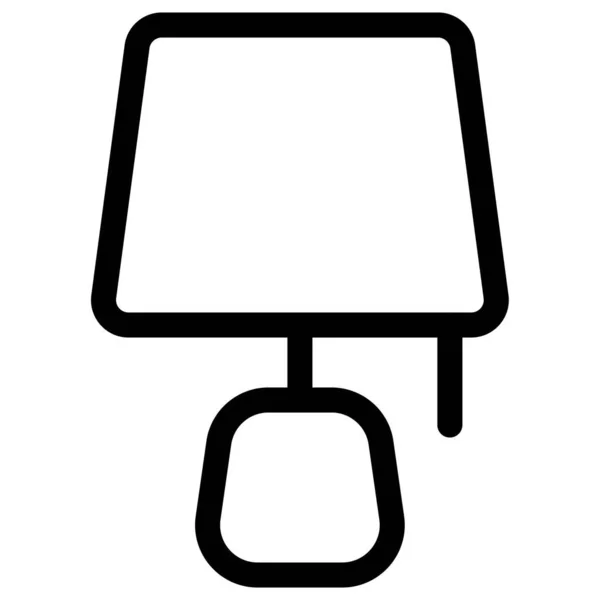 Прочная Лампа Встроенным Выключателем — стоковый вектор