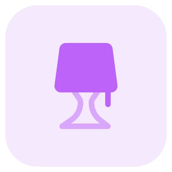 Minimální Stínidlo Lampy Pro Pracovní Prostor — Stockový vektor