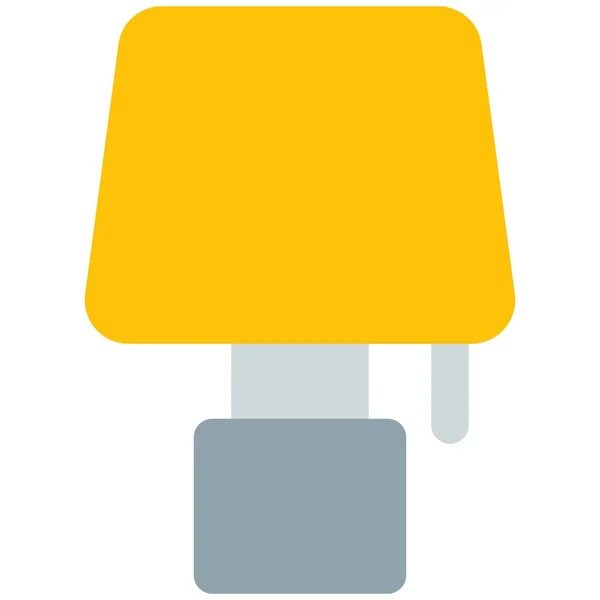 Lampe Table Avec Interrupteur Intégré — Image vectorielle