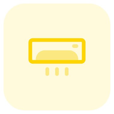 Soğutmak için duvara monte edilmiş klima..