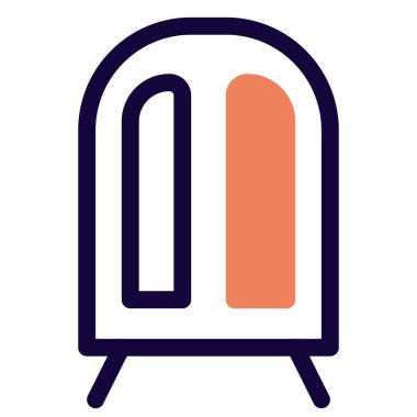 Depo için antika serbest dolap.