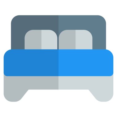 Odanın içi için tahta yatak..