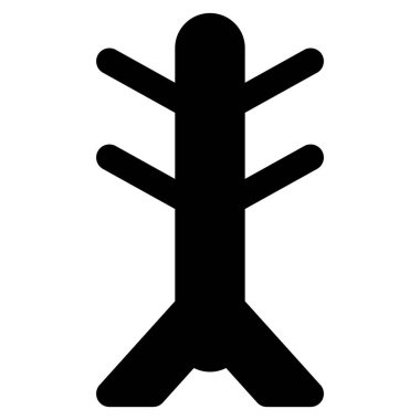 Uşak, elbise asmak için kullanılan bir mobilya..