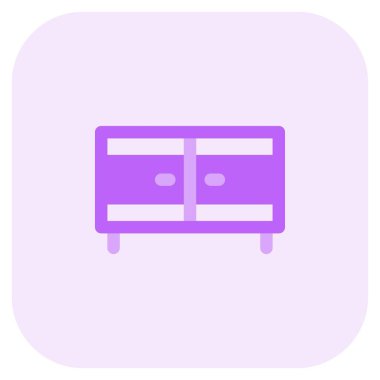 İç mekan için çekmecesi olan şık bir giysi..