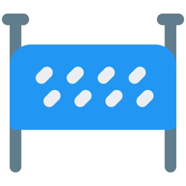 Uzun ayaklı klasik dizayn yatak başlığı.