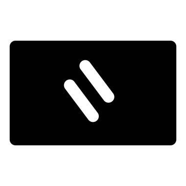 Tuvaletler için küçük duvara monte edilmiş ayna..