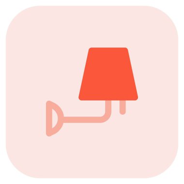 Koridorlar için duvara monte edilmiş gece lambası.