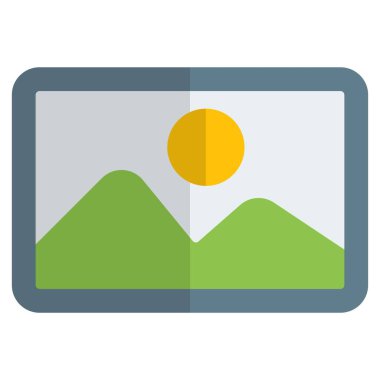 Dekorasyon odası arkaplanı için resim çerçevesi.