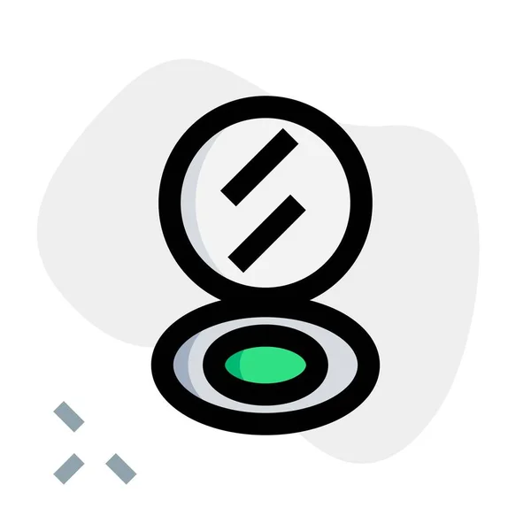 Malé Šikovné Zrcátko Používané Pro Touchups — Stockový vektor