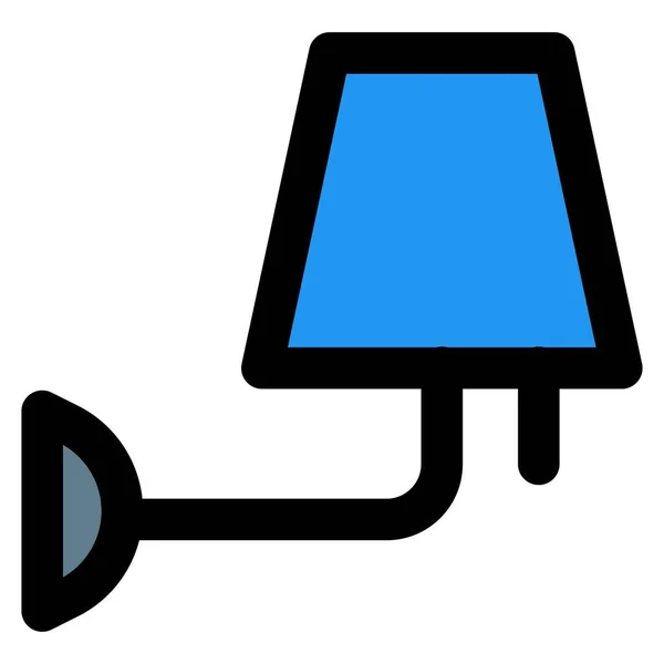 Noční Lampa Stěnu Pro Chodby — Stockový vektor