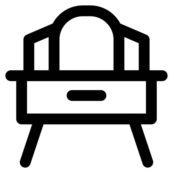 Вакансия Маленьких Комнат Одним Ящиком — стоковый вектор
