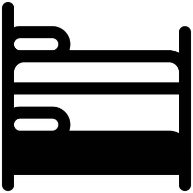 Çocuk odası için ikiz yatak hazır.