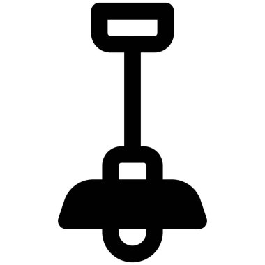 Ev dekorasyonu için asılmış tavan lambası.