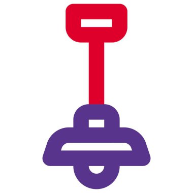 Ev dekorasyonu için asılmış tavan lambası.