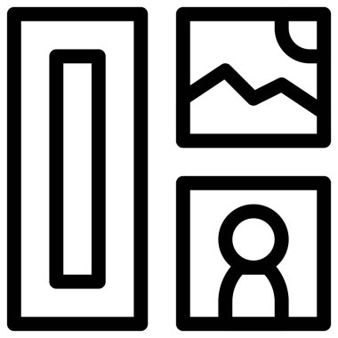 Duvar dekoru olarak kullanılan resimler