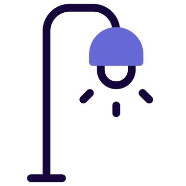 Açık hava ışığı için ayakta duran lamba