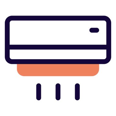 Bir duvar monte edilmiş soğutucu klima..