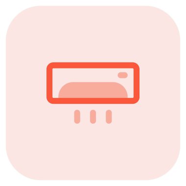 Odalar için ısıya dayanıklı bölünmüş klima.