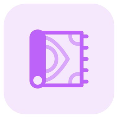 Zemini kaplamak için kullanılan dekoratif kalın halı.