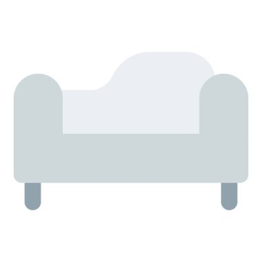 Rahat bir şezlong, kolçaklı..