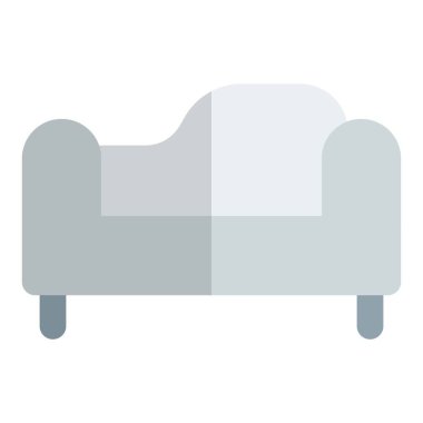 Rahat bir şezlong, kolçaklı..