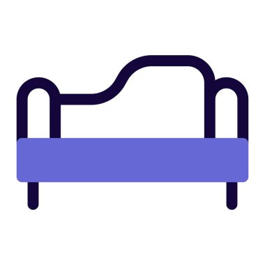 Rahat bir şezlong, kolçaklı..