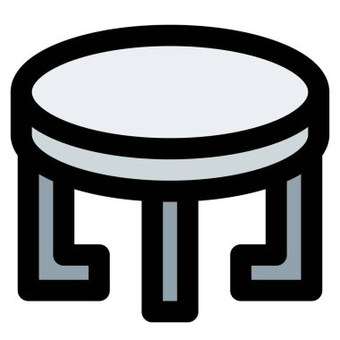 Oturma alanı için tasarlanmış kahve masası..