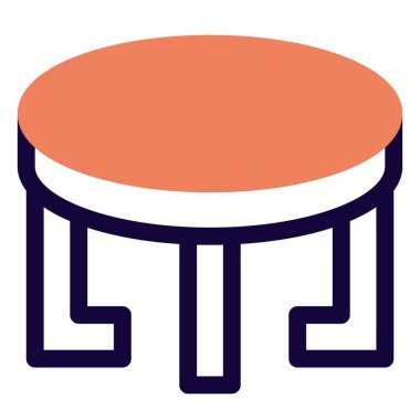 Oturma alanı için tasarlanmış kahve masası..