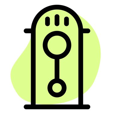 Antika bir uzun çanta ya da büyükbaba saati..