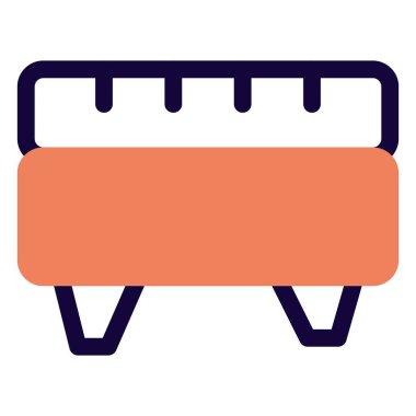 Osmanlı, ayaklar için yastıklı bir tabure..